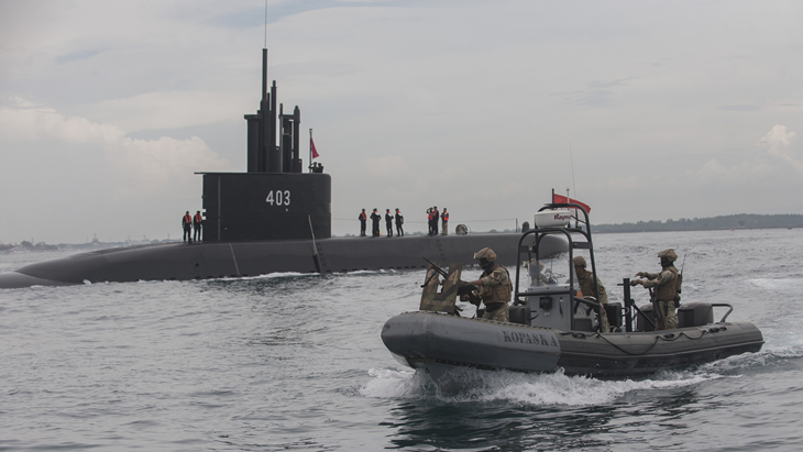 TNI AL Kerahkan 38 Kapal Perang ke Lombok