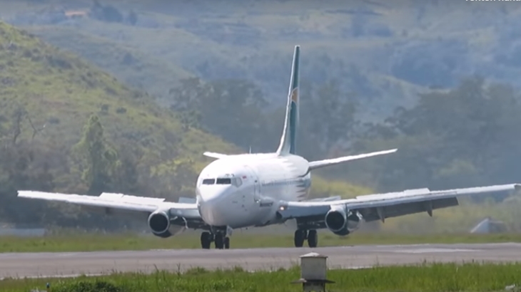 Pesawat Jayawijaya Dirgantara di Bandara Wamena. (Foto:  ptjayawijayadirgantara.co)