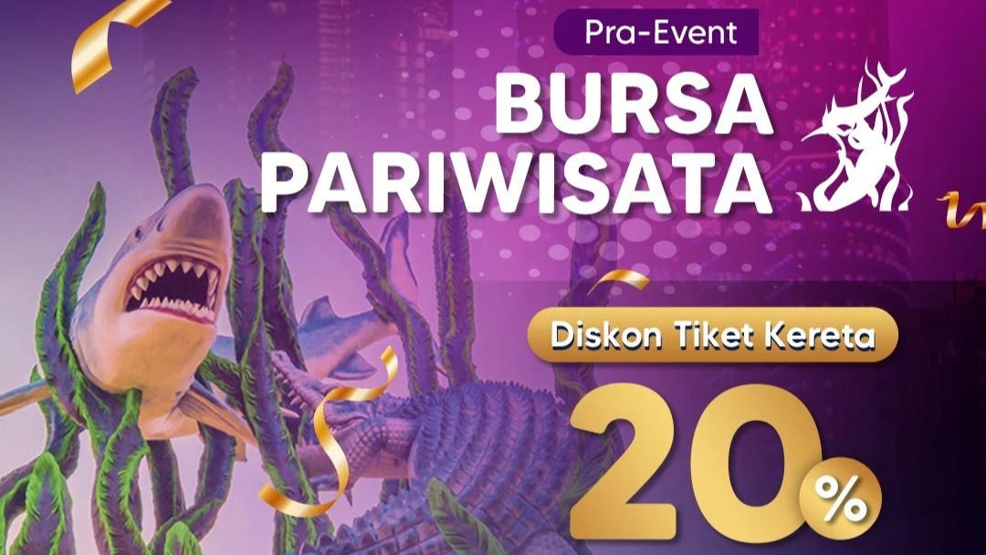 KAI Gelar Bursa Pariwisata, Ada Diskon 20 Persen