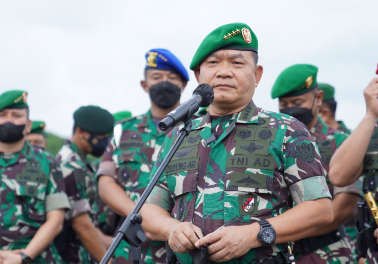 Lawan Kelompok Radikal, KSAD Kumpulkan Seluruh Pasukan Tempur TNI AD