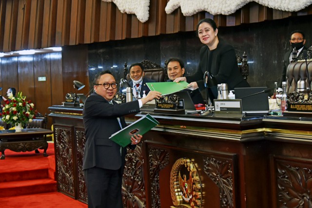 Ketua DPR Puan Maharani