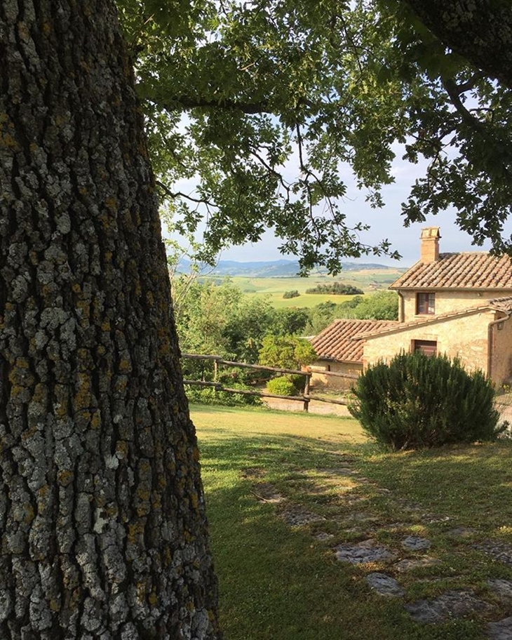 Agriturismo Cerreto di Tuscany. (Foto: instagram.com/cerreto_pienza)