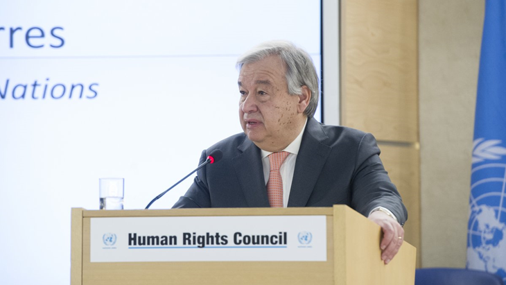 Sekjen PBB Antonio Guterres. (Twitter @antonioguterres)