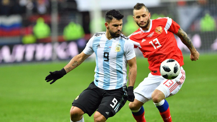 Gol Tunggal Aguero Menangkan Argentina Atas Rusia