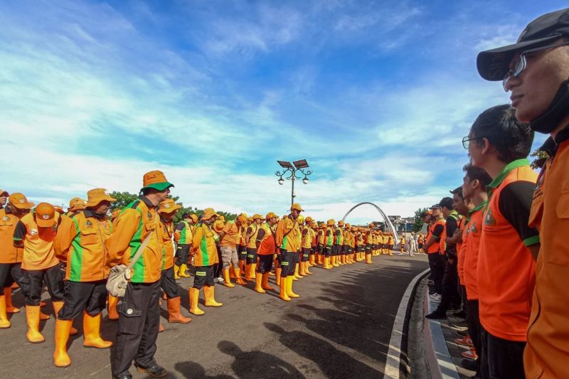 Ribuan Petugas Kebersihan Siaga Selama Libur Lebaran