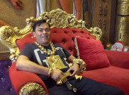 Pakai 13 Kilogram Emas Kemanapun Dia Pergi, Pria Ini Langsung Jadi Viral 