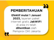 Eks TGUPP Anies Geram Layanan Internet Gratis Jakwifi Diputus saat Heru Budi Menjabat