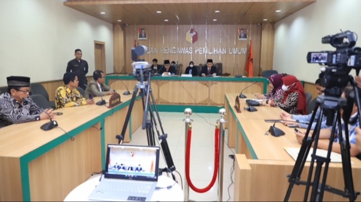 Sidang Daftar Caleg Sementara DPD RI, Bawaslu Putuskan KPU Lakukan Pelanggaran