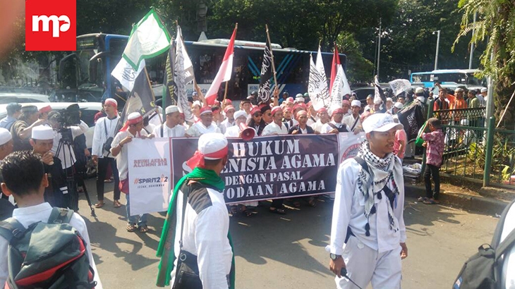 Masjid Istiqlal Dipenuhi Massa Aksi 505