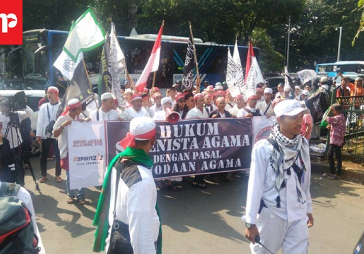 Masjid Istiqlal Dipenuhi Massa Aksi 505