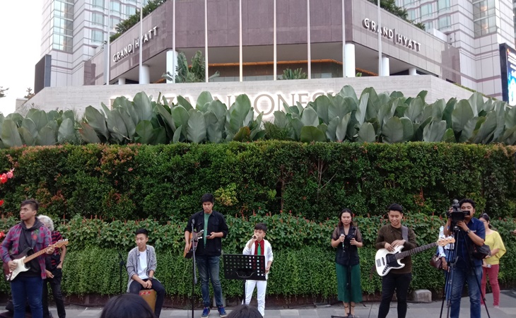 Christmas Carol di Hotel Grand Hyatt