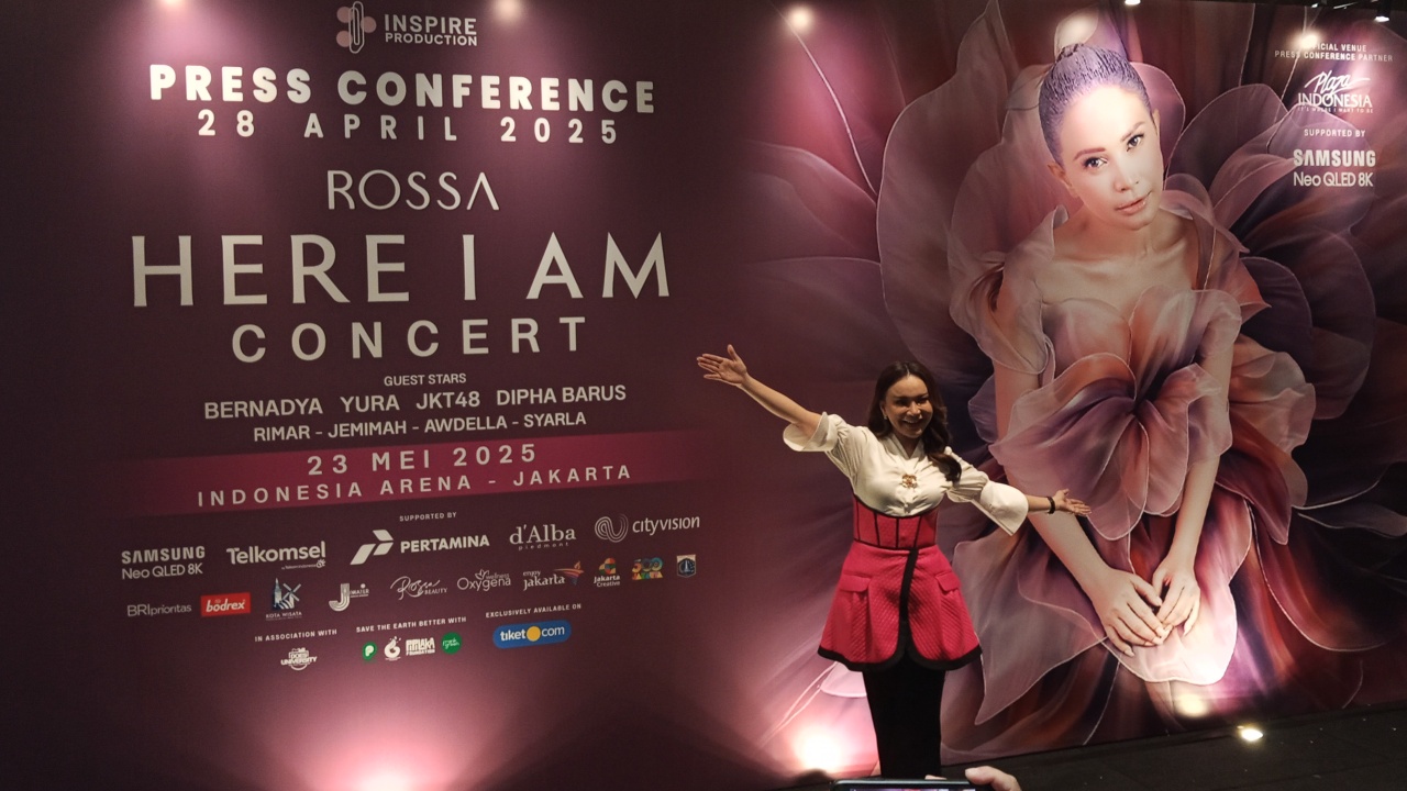 Konser Tunggal Rossa 'Here I Am' akan Berkolaborasi dengan Artis Lintas Generasi