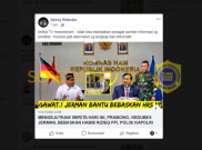 [HOAKS atau FAKTA]: Jerman Bantu Bebaskan Rizieq Shihab