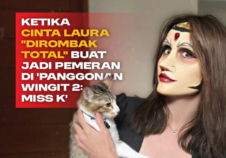 Ketika Cinta Laura 'Dirombak Total' Buat jadi Pemeran di 'Panggonan Wingit 2: Miss K'