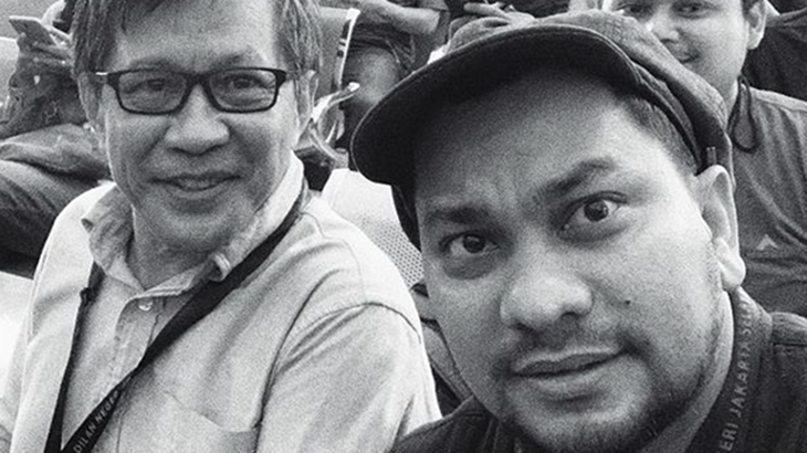 Tompi bersama Rocky Gerung jadi saksi dalam persidangan Ratna Sarumpaet (@dr_tompi)