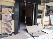Motor Shogun Pelaku Bom Bunuh Diri Polsek Astanaanyar Utuh Ada Stiker ISIS