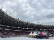 Relawan Jokowi Kumpul di GBK, Didominasi Berpakaian Warna Putih