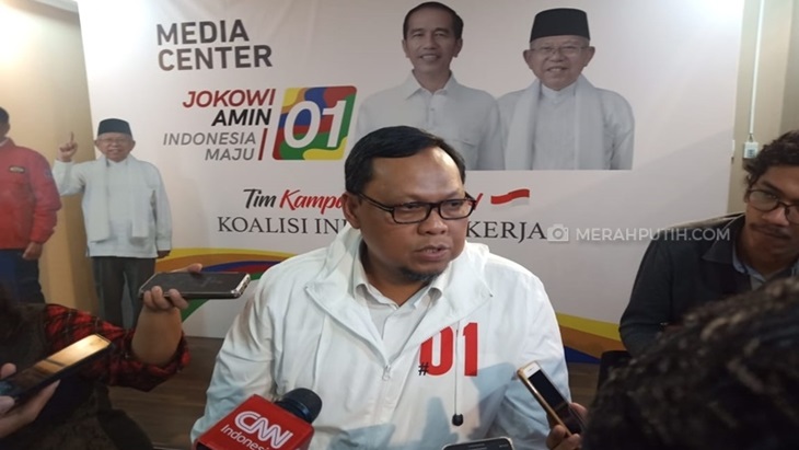 Wakil Direktur Bidang Saksi TKN Jokowi-Ma'ruf Lukman Edy (MP/Fadhli)