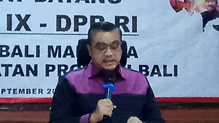 Ketua Komisi IX Dewan Perwakilan Rakyat Republik Indonesia (DPR-RI) Dede Yusuf. (Antaranews)