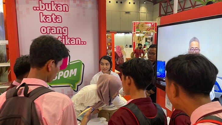 Ratusan Pelajar Serbu Pameran Pangan Plus di Rakernas IV PDIP