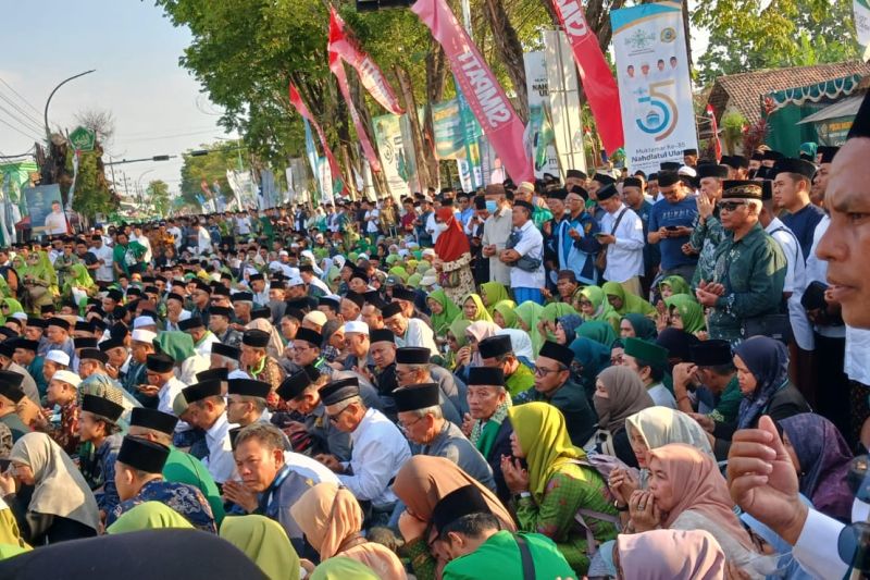 50.000 Rombongan Nahdliyin Ramaikan Muktamar Ke-35 NU