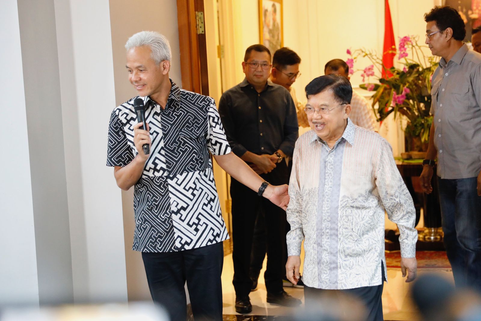 Bertemu Ganjar, JK Ingatkan Pejabat Negara Tidak Langgar Sumpah Jabatan