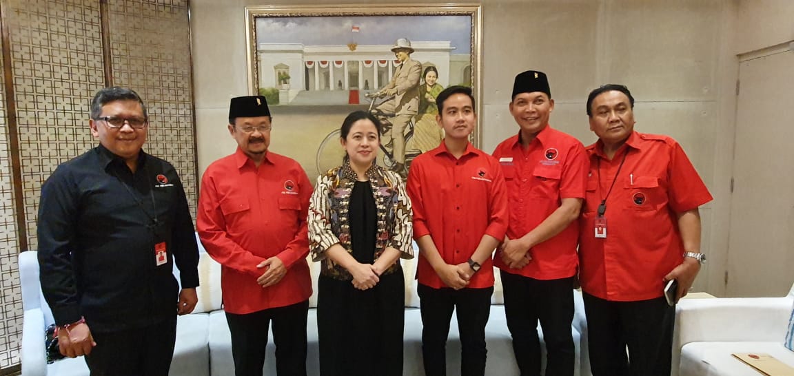 Sebelum Fit and Proper Tes, Gibran Cs Disuguhi Makanan Khas Nusantara di DPP PDIP