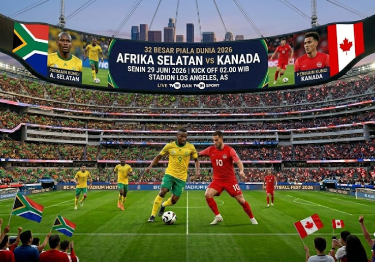 Jadwal dan Link Streaming Afrika Selatan vs Kanada: Duel Pembuka Babak 32 Besar