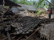 Pasca Gempa Tasikmalaya Enam Rumah Rusak