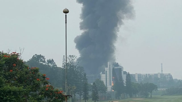 Kebakaran Gereja Basilea Convention Centre Sudah Padam, Korban Masih Disisir
