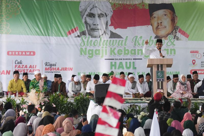  Gus Baha Lampung Kumpulkan Guru Ngaji Dukung AMIN