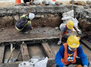 Arkeolog Sebut Rel Trem di Proyek MRT Tertua di Indonesia