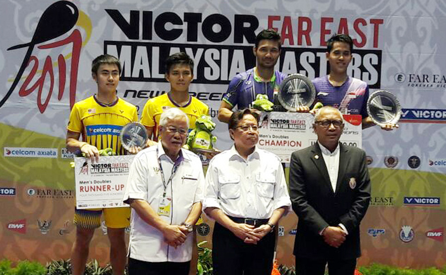 Berry/Hardianto Juara Malaysia Masters Grand Prix Gold 2017