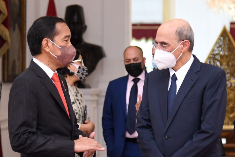 Jokowi dan Presiden Islamic Development Bank Bahas Sejumlah Isu Strategis