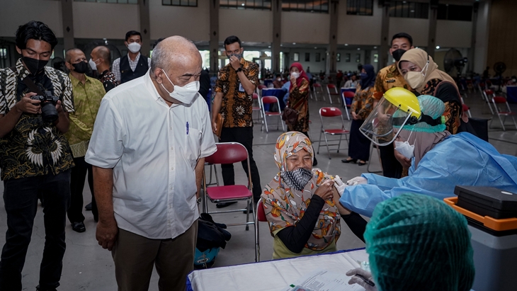Lima Ribu Warga DIY Mendapat Vaksin Booster Kloter Pertama