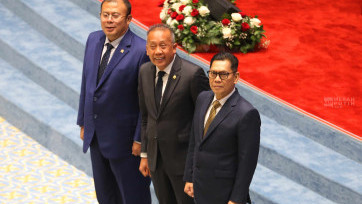 Rapat Paripurna DPR Sahkan Adies Kadir Calon Hakim Mahkamah Konstitusi Usulan DPR