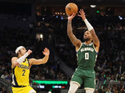 Bucks Tekuk Pacers, Antetokounmpo Belum Turun