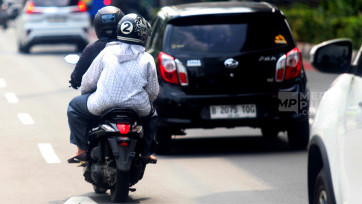 Polda Metro Jaya akan Tindak Kendaraan Bermotor Tanpa Pelat Nomor Belakang