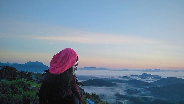 Suasana di Bukit Jamur Kalimantan Barat. (Instagram/@ eksplorekalbar)