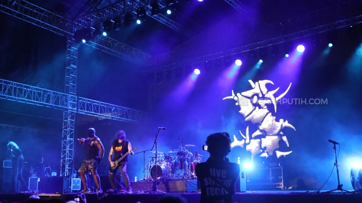 Sepultura Serukan Pelestarian Hutan Amazon di Panggung Jogjarockarta 2023