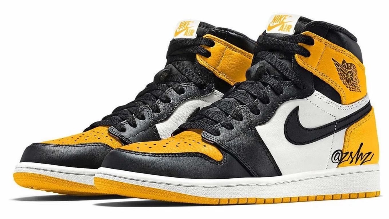 Air Jordan 1 "Taxi", (Foto Sole Collector)