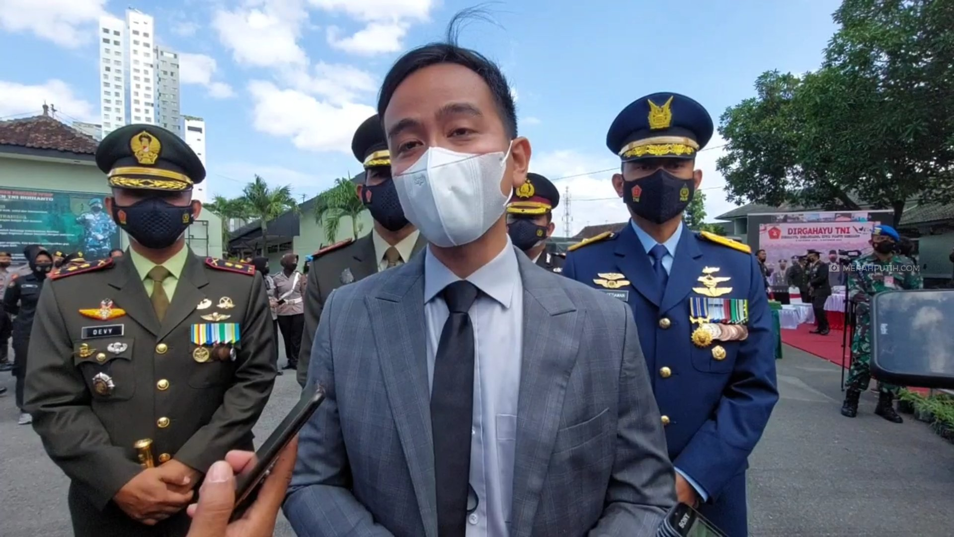 Wali Kota Solo Gibran Rakabuming Raka. (MP/Ismail)