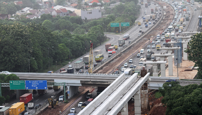Proyek Jalan Tol Jakarta-Cikampek
