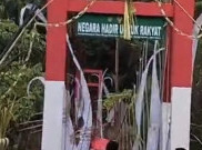 Lebih dari 50 Orang Melintas Bersamaan, Sling Jembatan Gantung Pongpet Pangandaran Putus