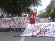Germasu Minta Tiga Mahasiswa dan Satu Warga Dibebaskan