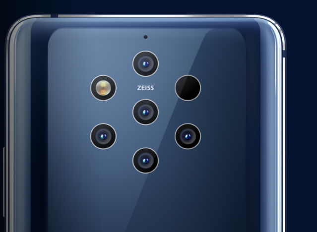 Nokia 9 Pureview, Ponsel Pintar dengan Kamera Terbanyak