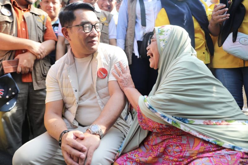 Ridwan Kamil Blusukan ke Pancoran, Soroti 3 Masalah ini