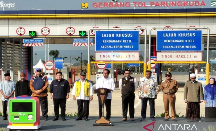 Jakarta - Sukabumi Kini Cuma 2,5 Jam, Jokowi Yakin Ekonomi Jawa Barat Bakal Terdongkrak