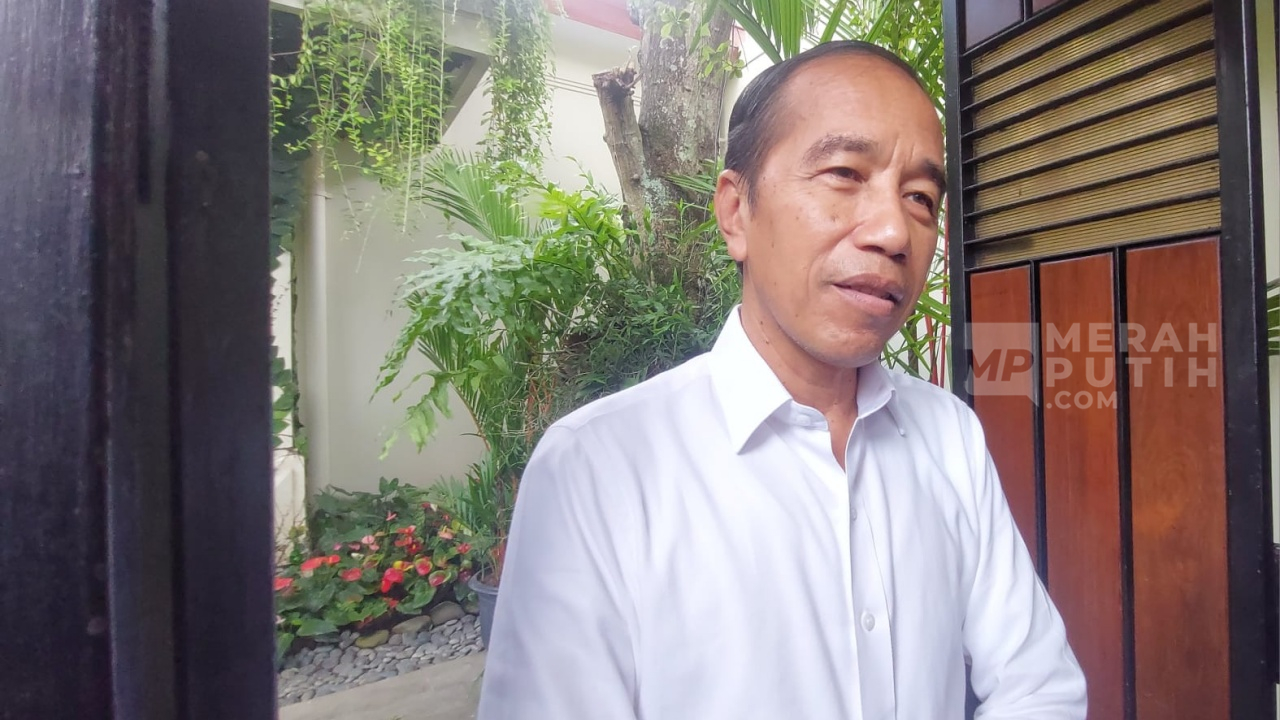 Bertemu Effendi Simbolon di Kediaman, Jokowi: Tak Ada Pembicaraan Politik