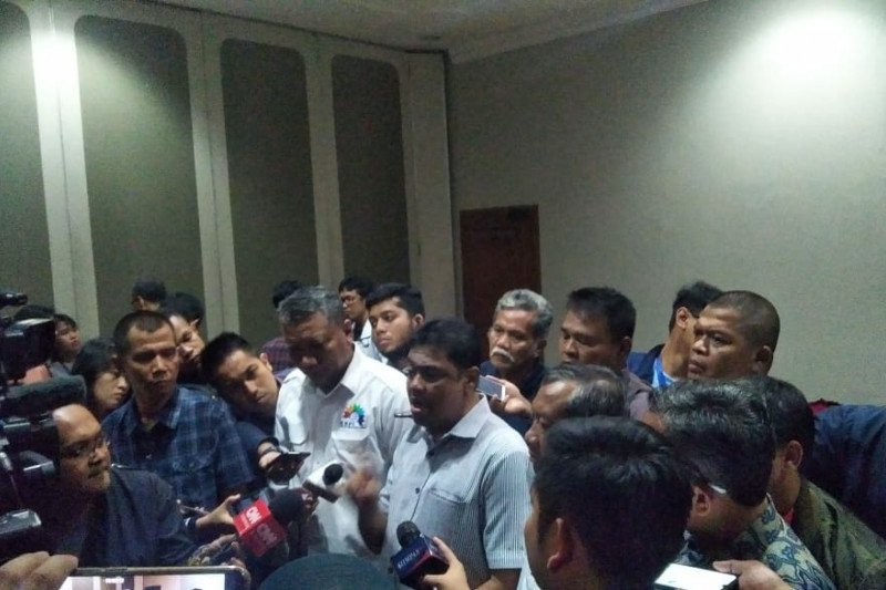 Presiden Konfederasi Serikat Pekerja Indonesia (KSPI) Said Iqbal di Jakarta, Minggu. (ANTARA/HO/Dok pri)